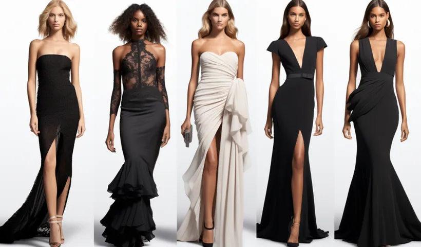 جذابیت های خاص استایل لباس شب در مد و فشن