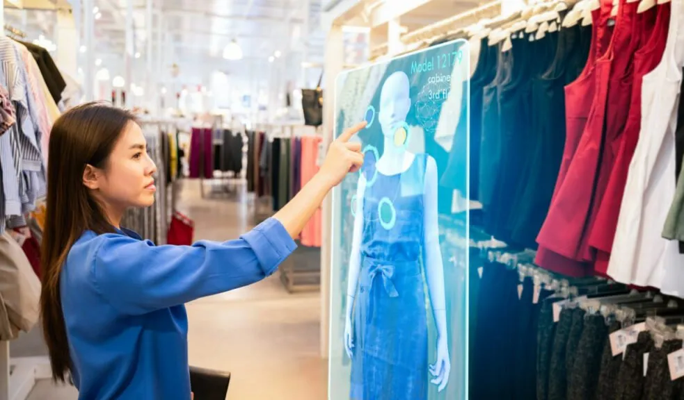 آینه مجازی و نرخ بازگشت فروش پوشاک