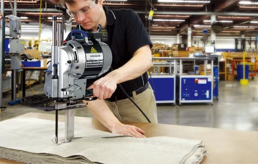 کار با دستگاه های برش پارچه