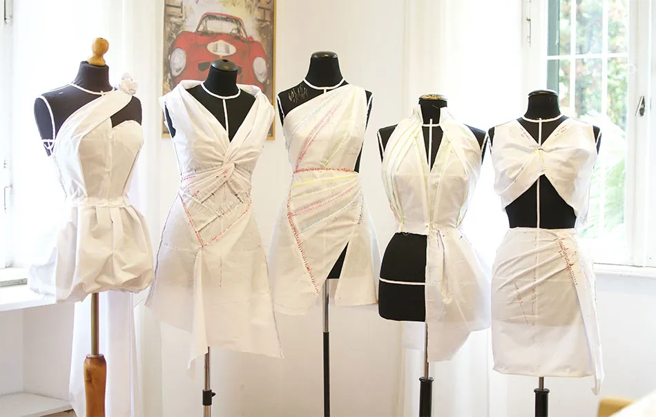 استفاده از مولاژ در طراحی پوشاک