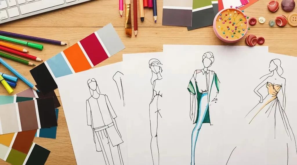 مهارت های طراح لباس از ایده تا واقعیت
